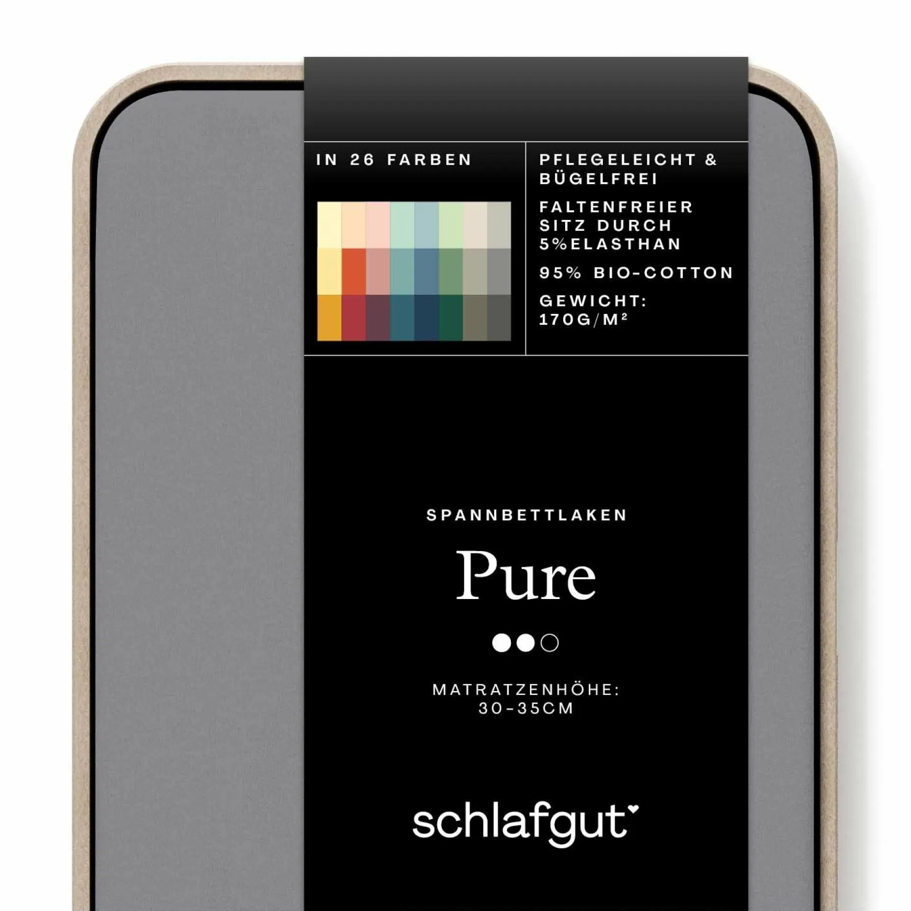 Spannbettlaken, Pure