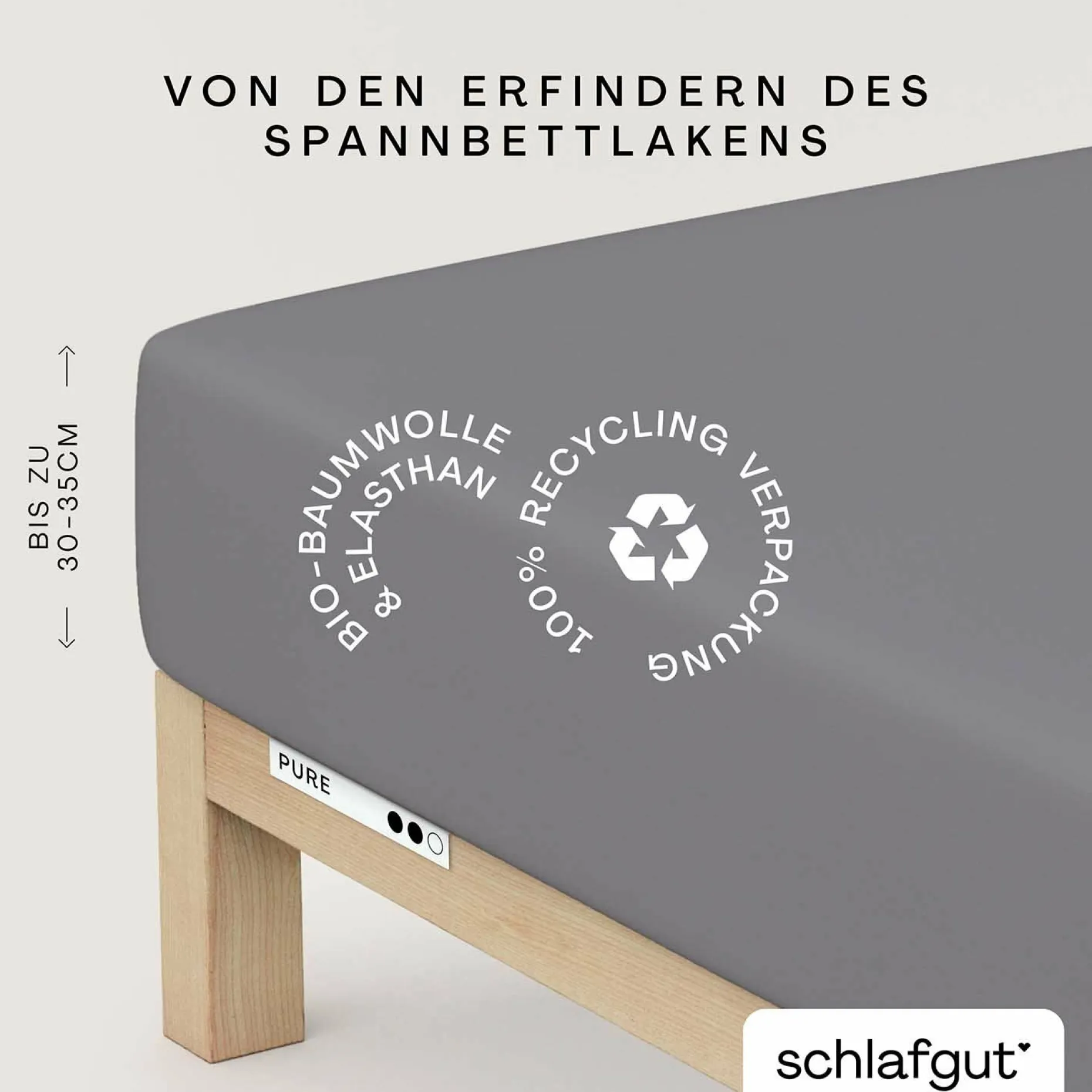 Spannbettlaken, Pure