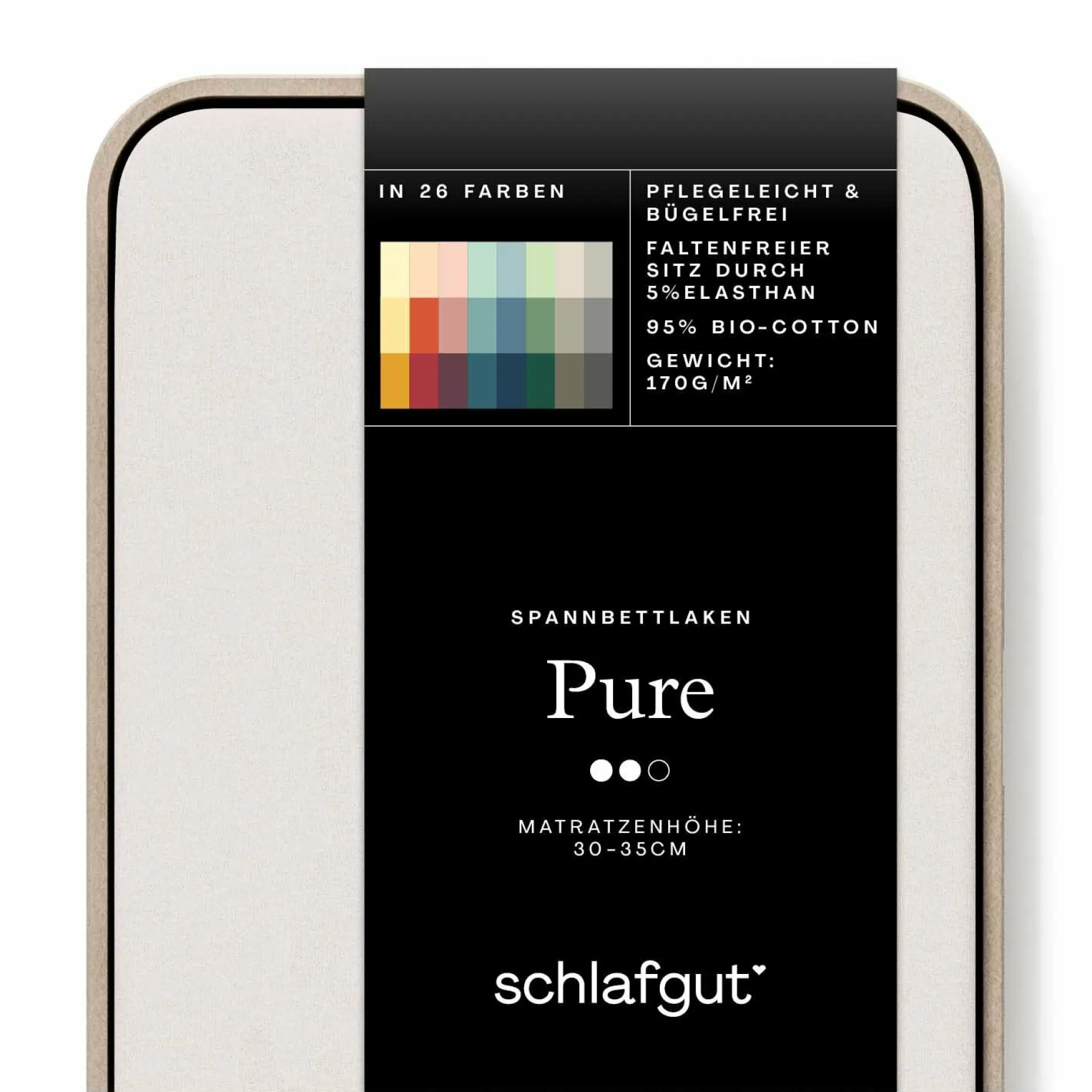 Spannbettlaken, Pure