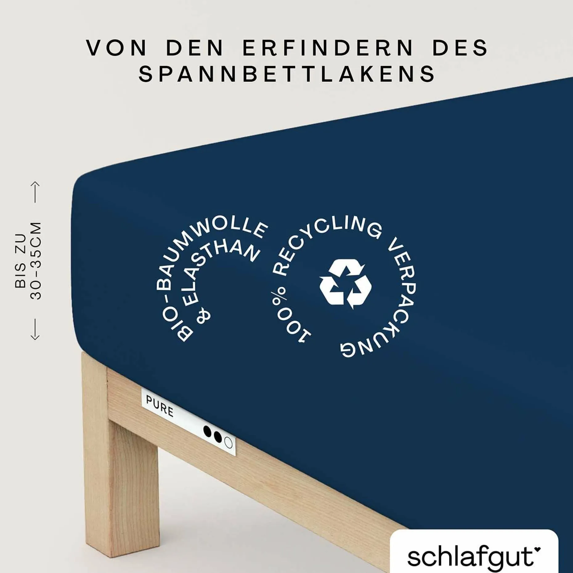 Spannbettlaken, Pure
