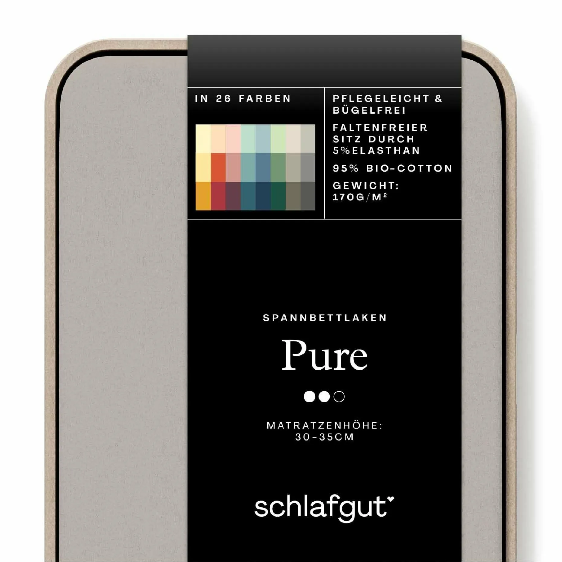 Spannbettlaken, Pure
