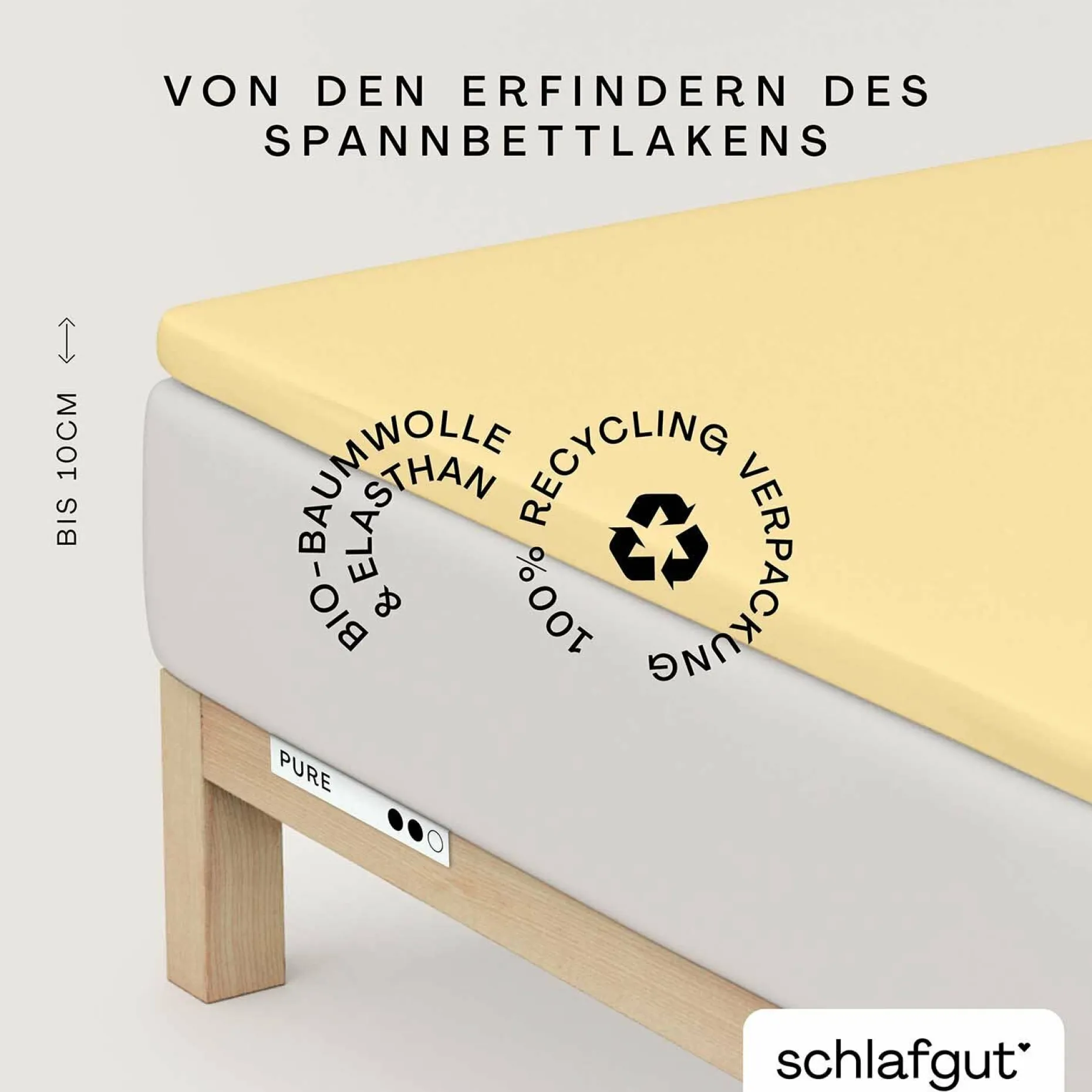 Spannbettlaken, Pure