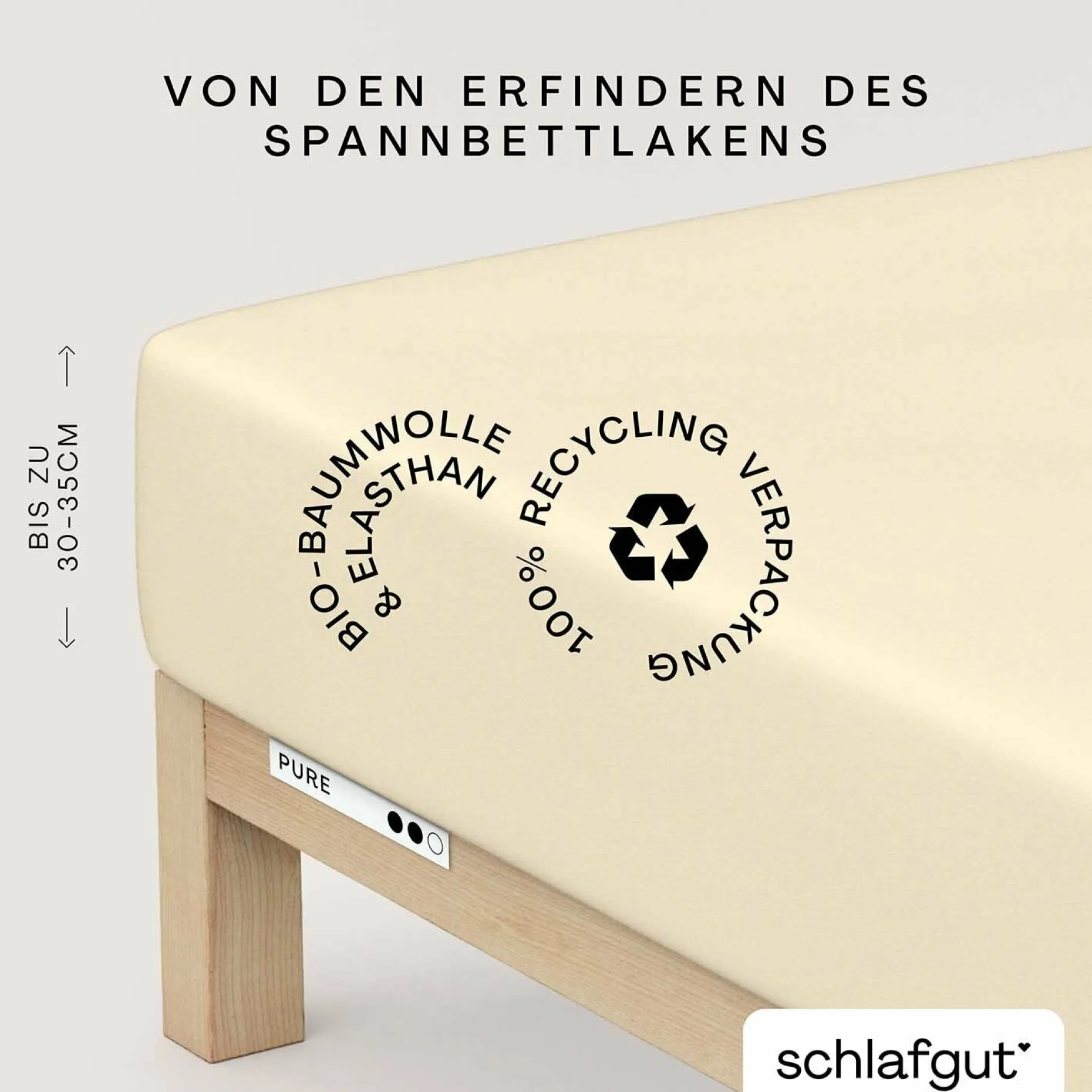 Spannbettlaken, Pure