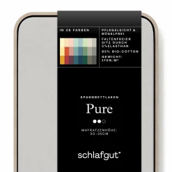 Spannbettlaken, Pure