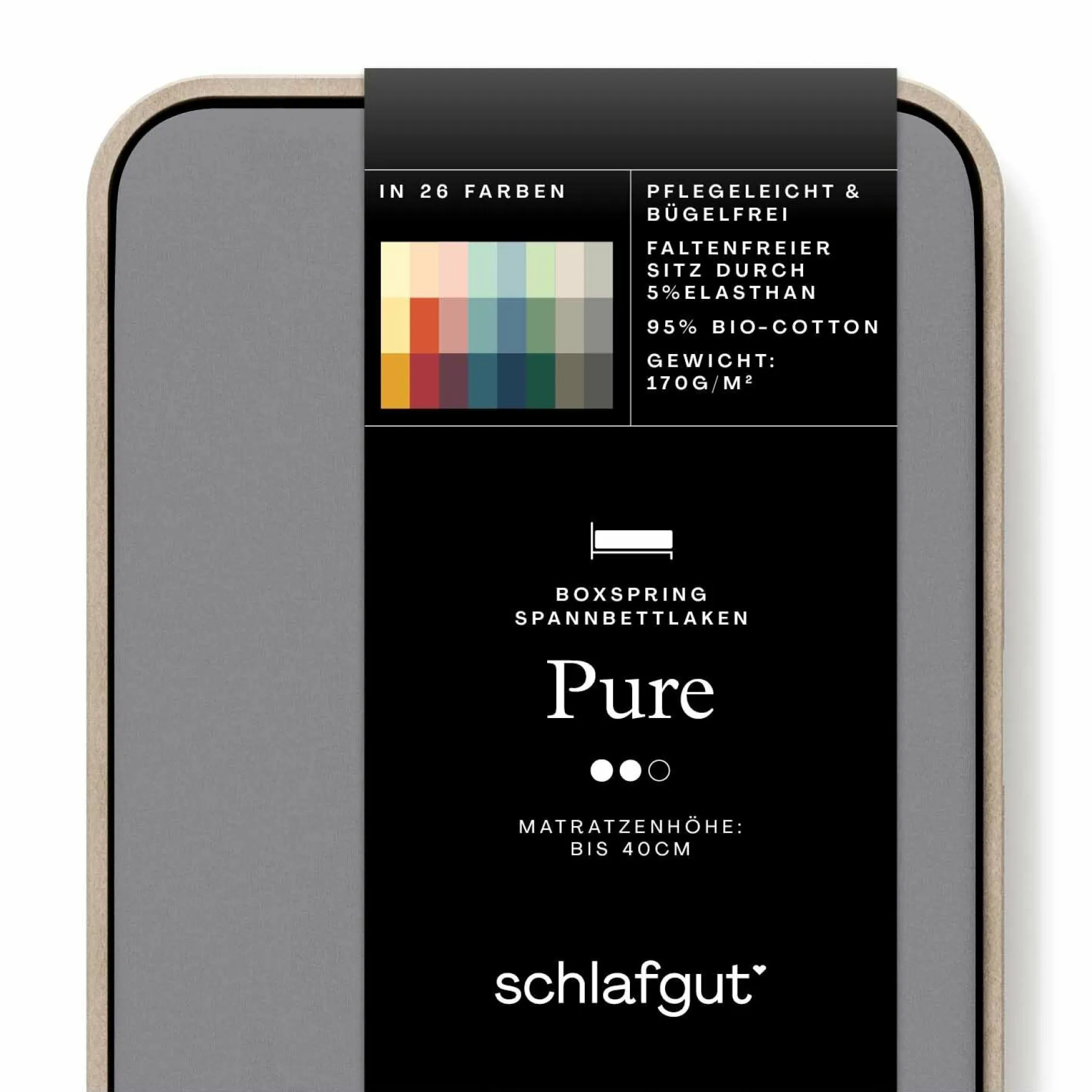 Spannbettlaken, Pure