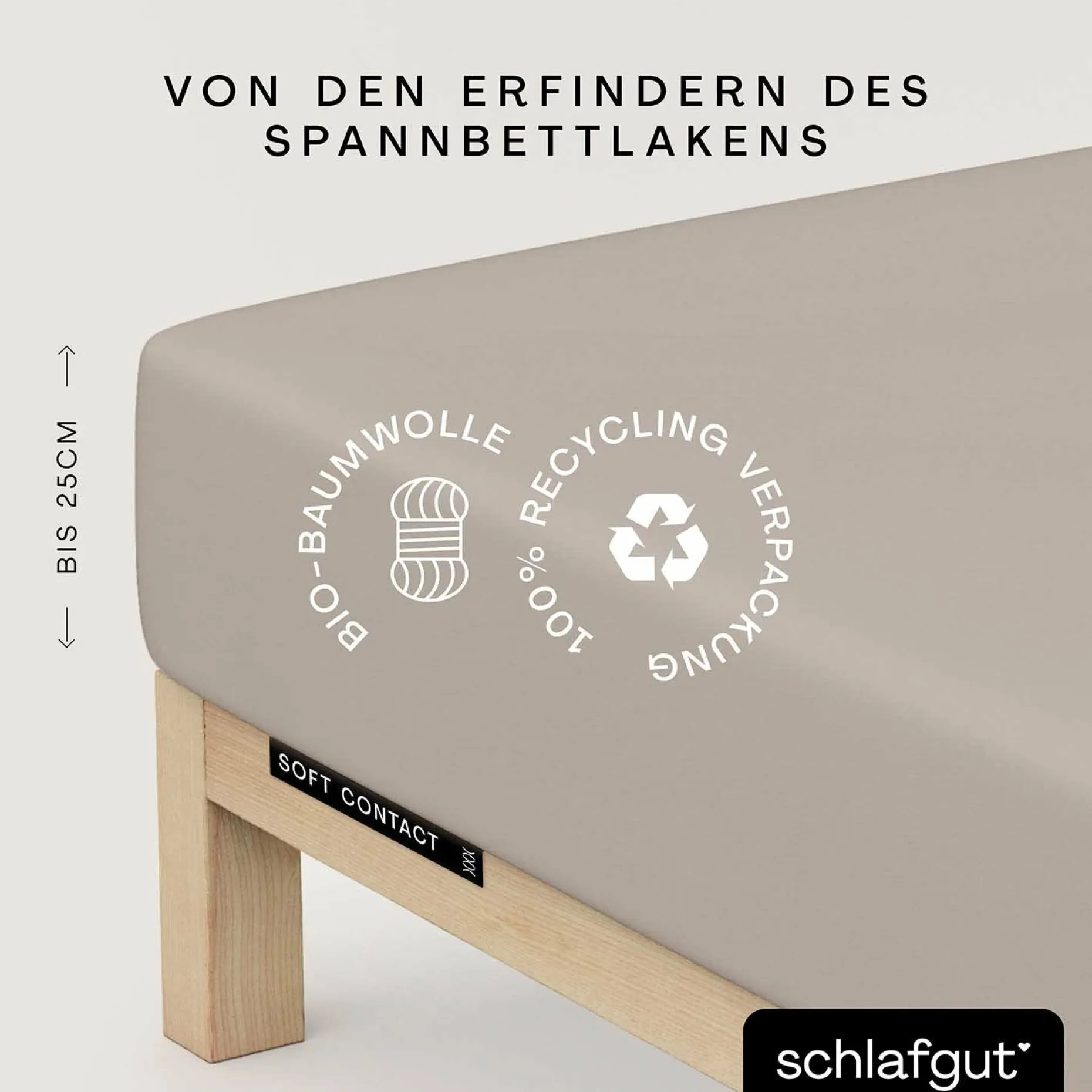 Spannbettlaken, Soft Contact
