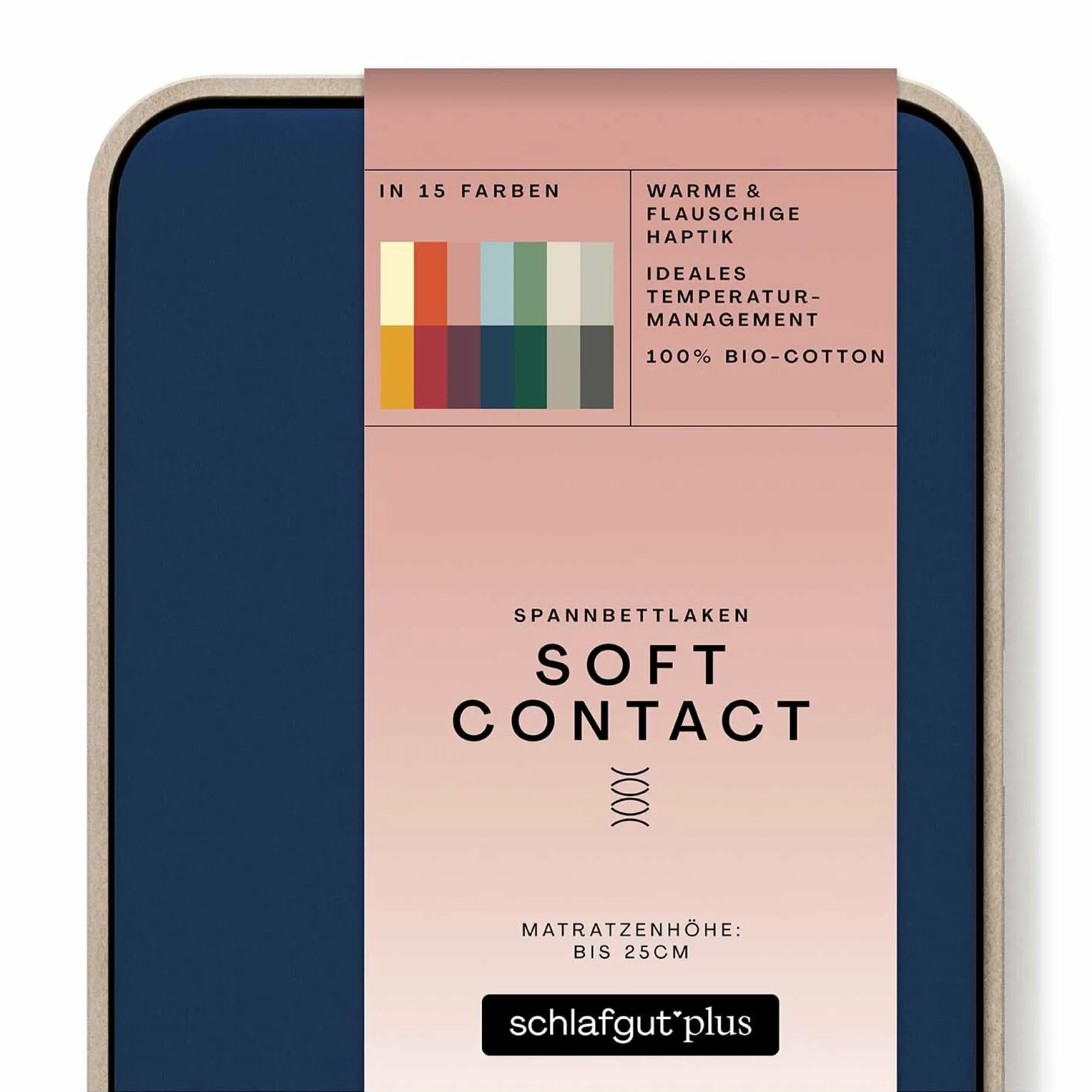 Spannbettlaken, Soft Contact