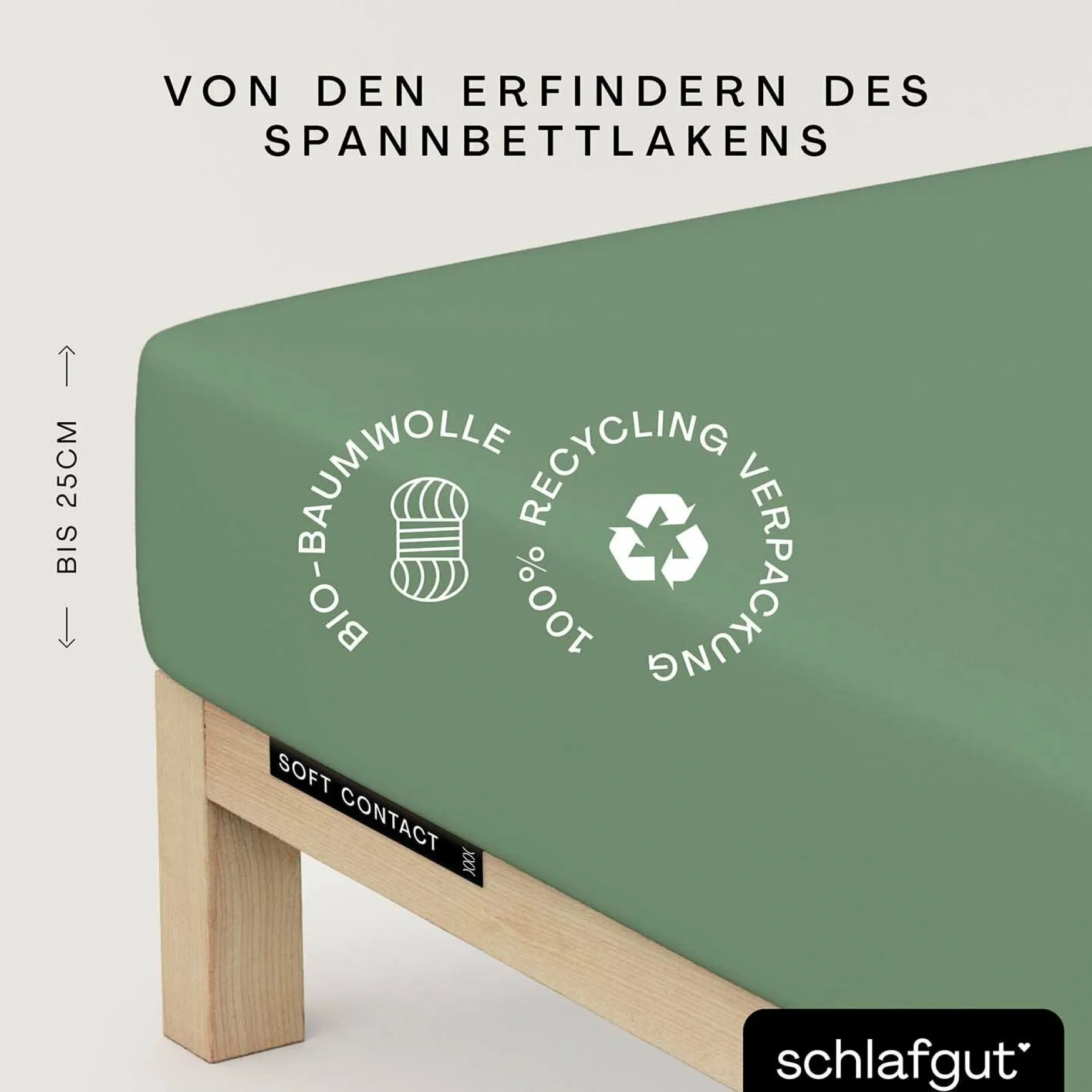 Spannbettlaken, Soft Contact