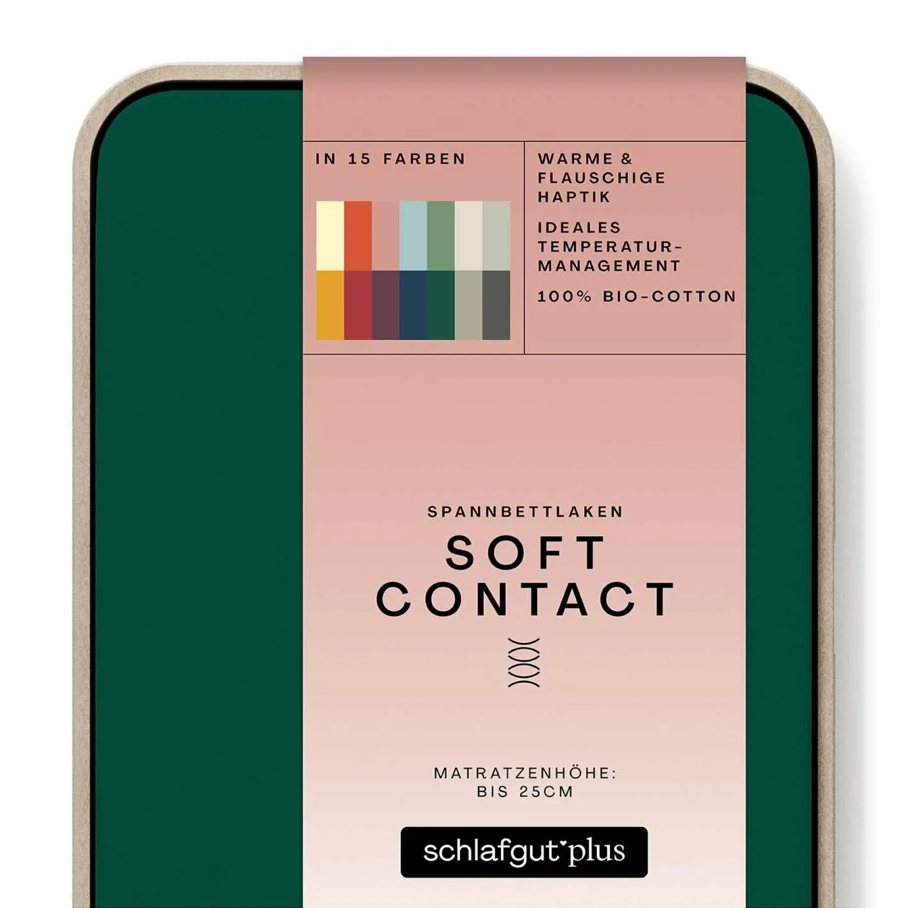 Spannbettlaken, Soft Contact