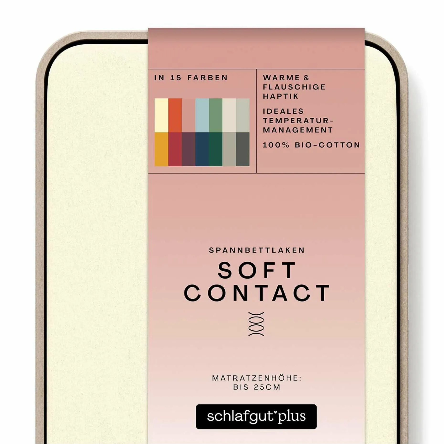 Spannbettlaken, Soft Contact
