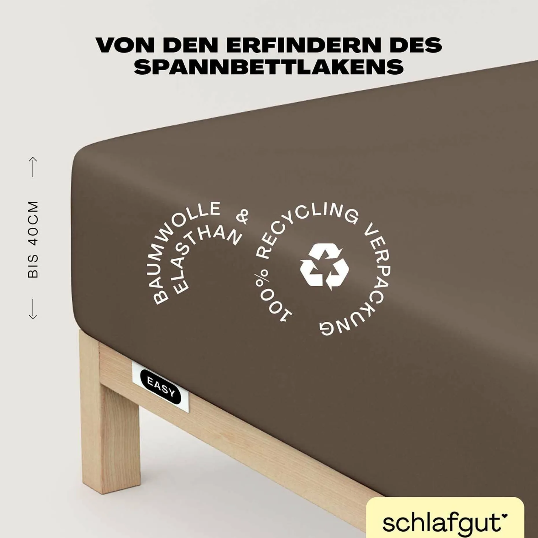Spannbettlaken, EASY Jersey