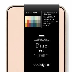 Spannbettlaken, Pure