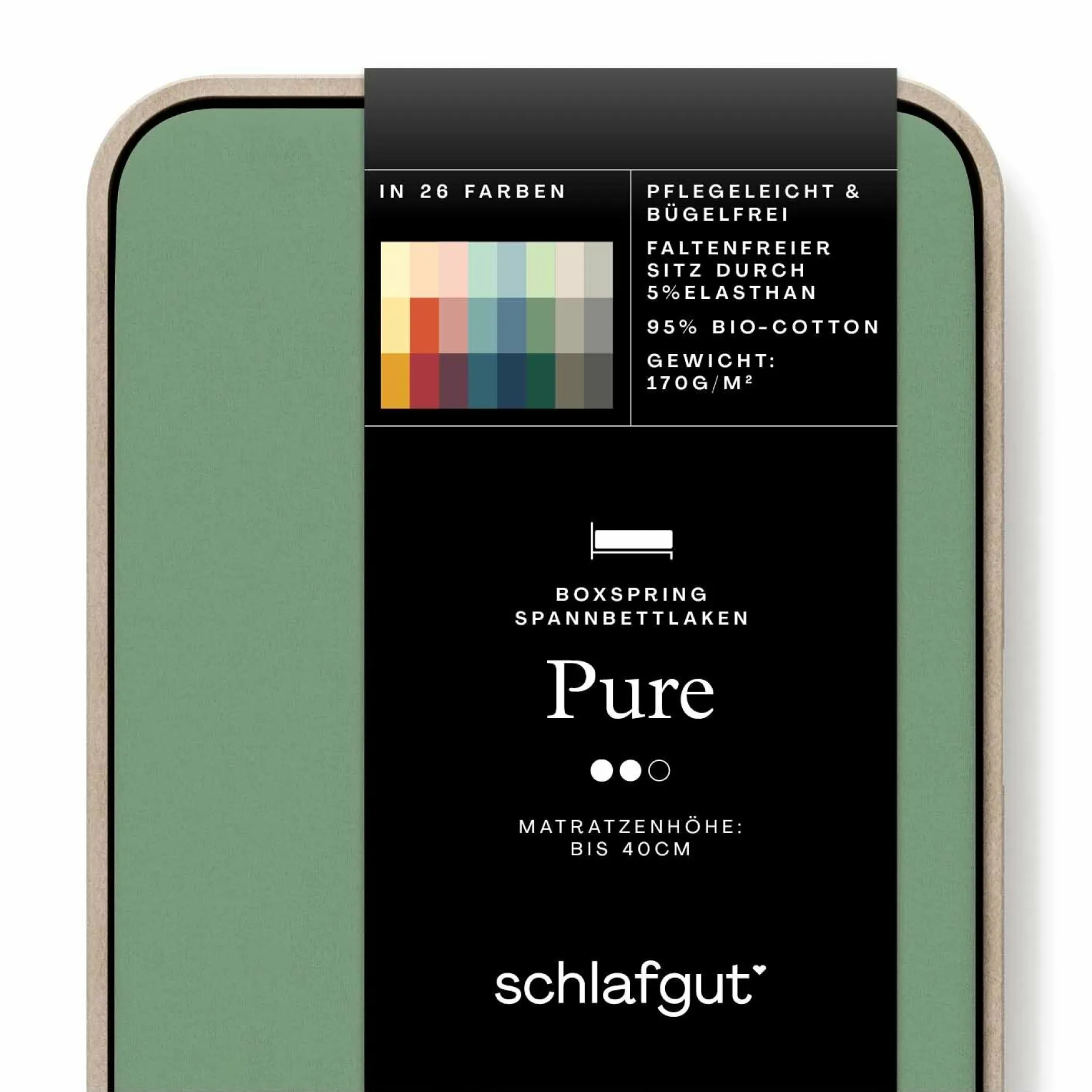 Spannbettlaken, Pure