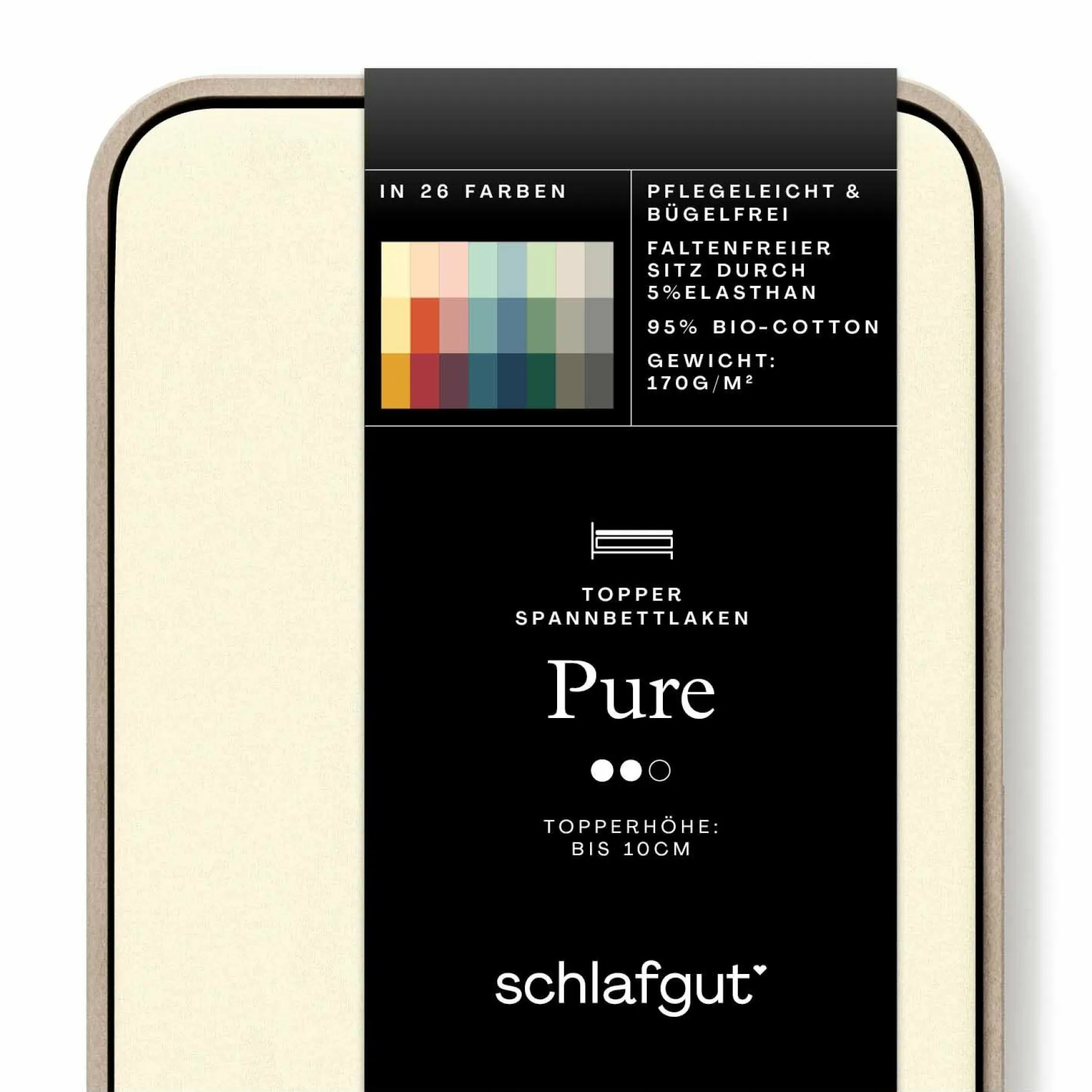 Spannbettlaken, Pure