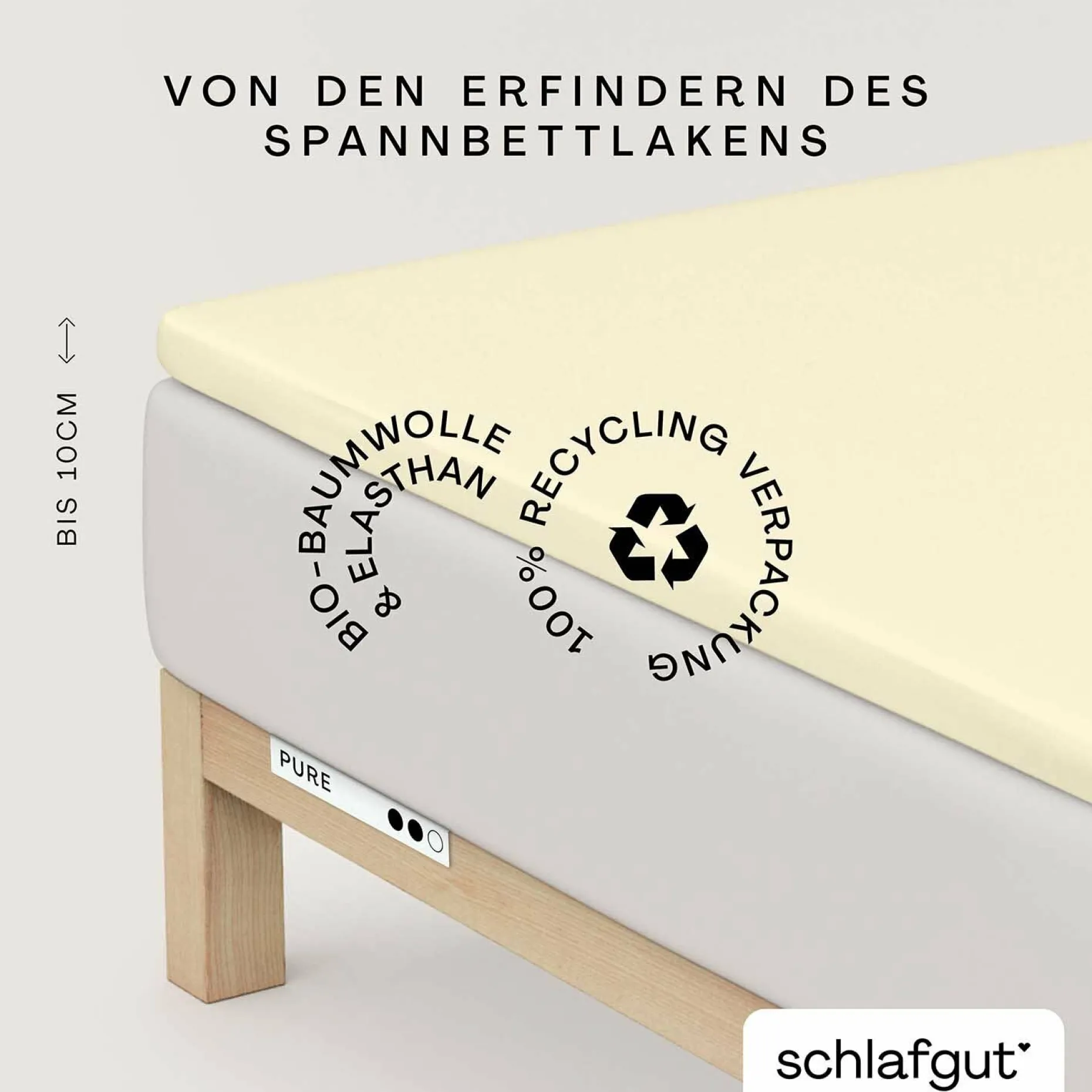 Spannbettlaken, Pure