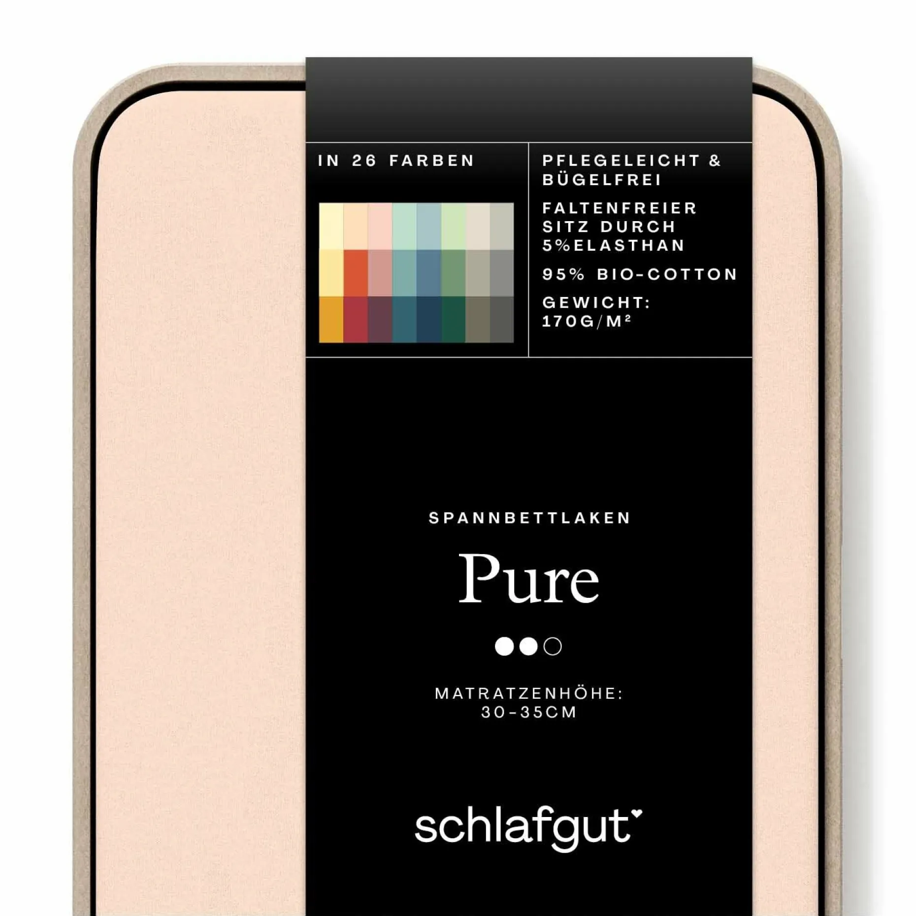 Spannbettlaken, Pure