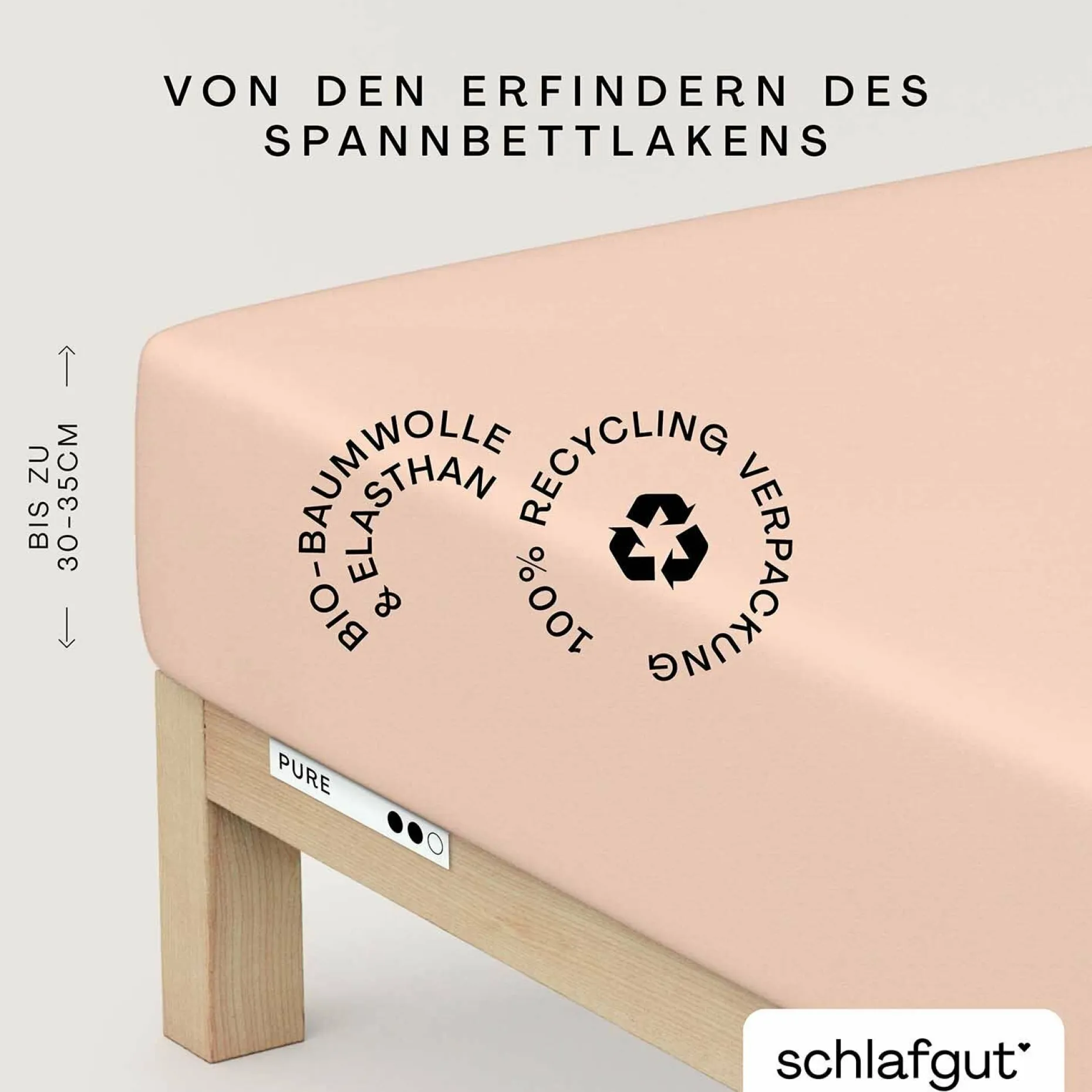 Spannbettlaken, Pure