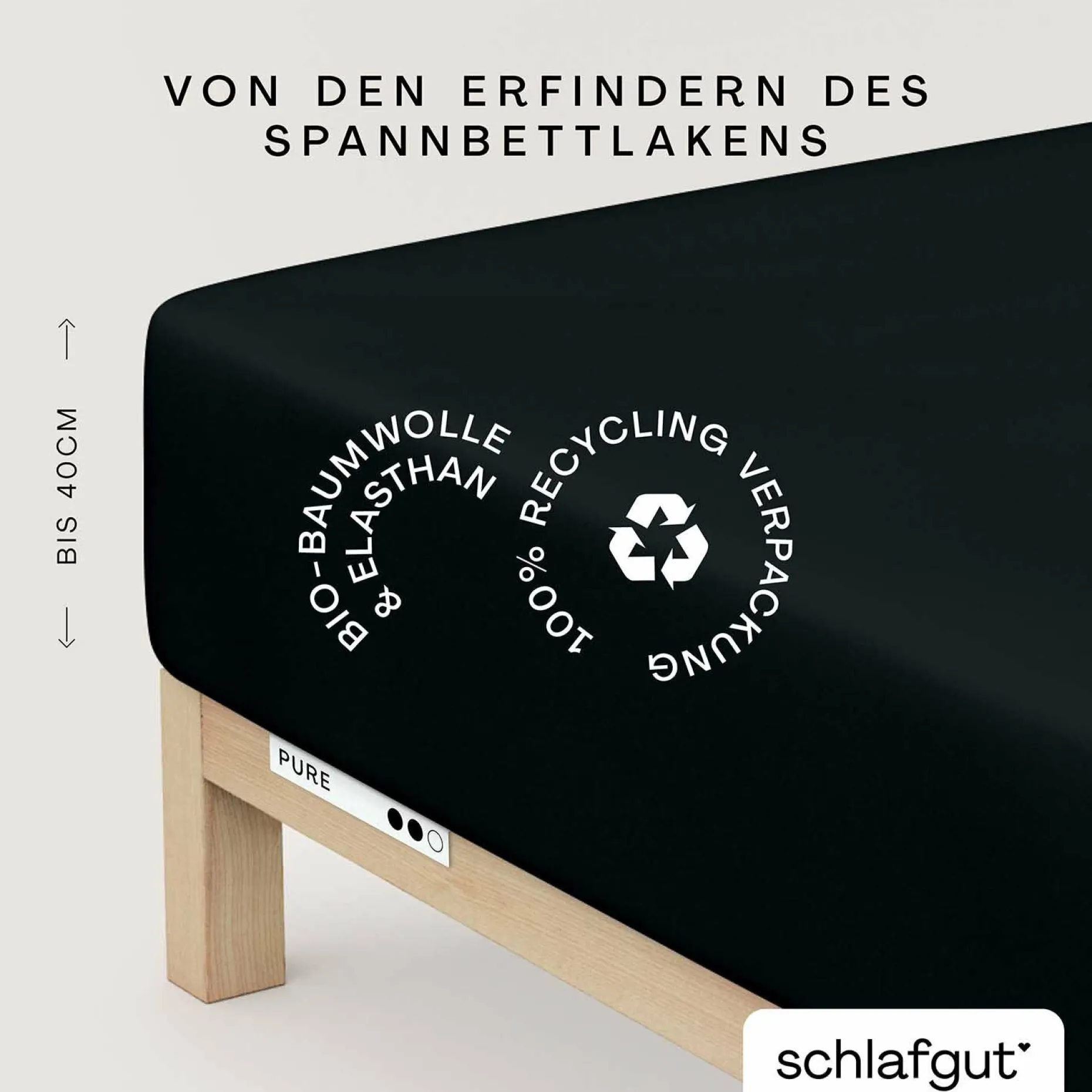 Spannbettlaken, Pure