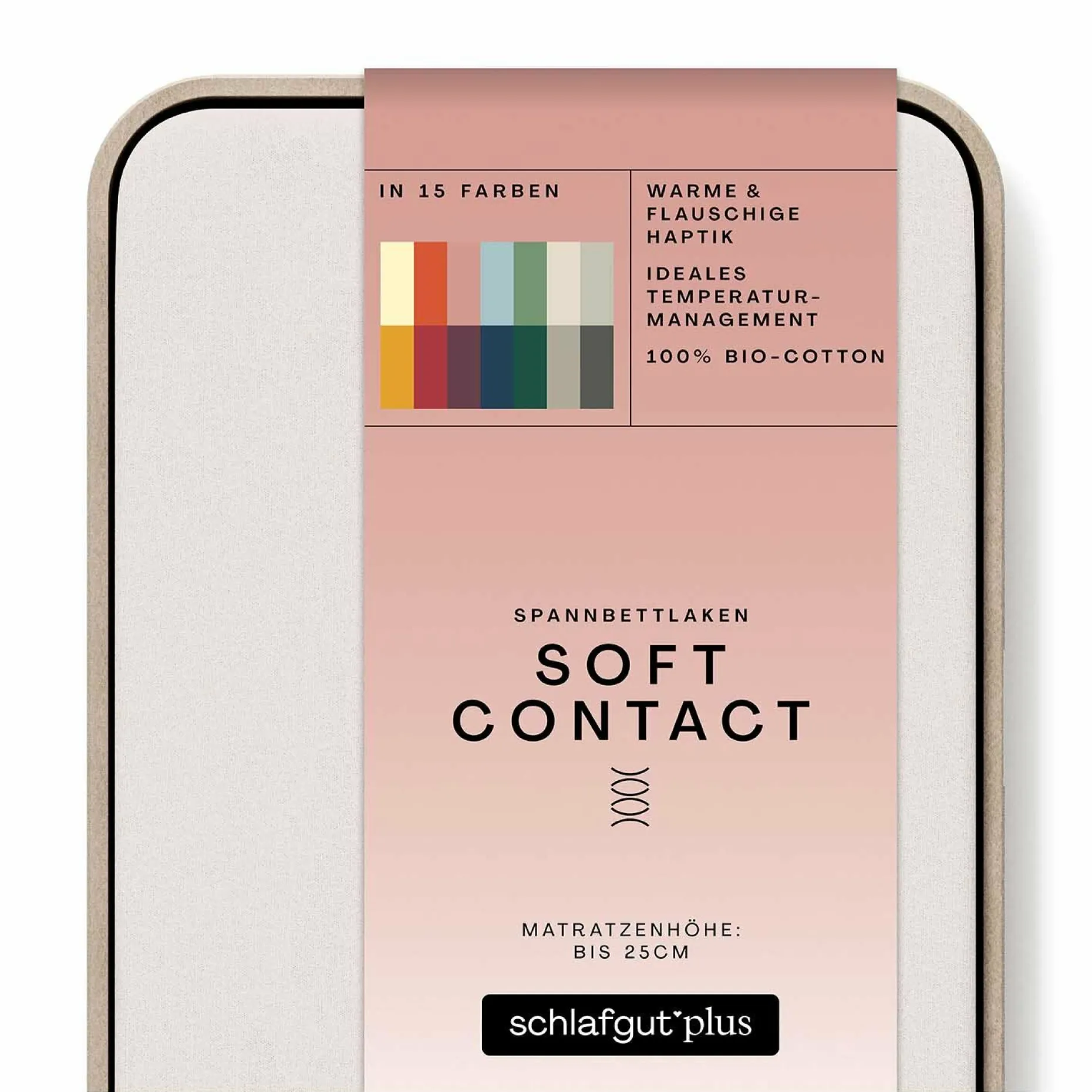 Spannbettlaken, Soft Contact