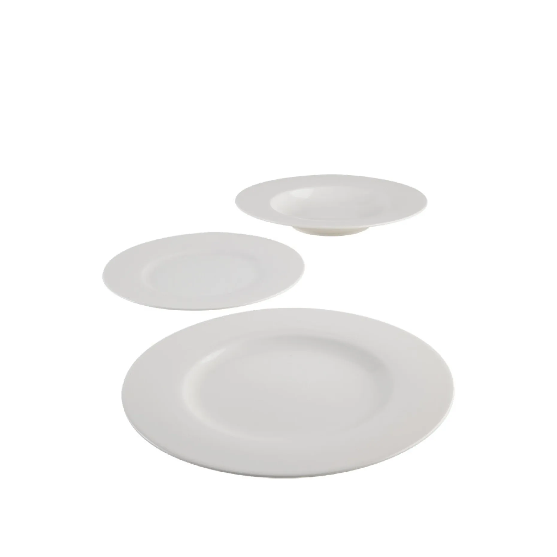 Starter Teller Set 12tlg., Basic White