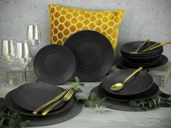 Tellerset 12-tlg, Lava Stone