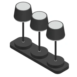 Tischleuchte Set, Gardo