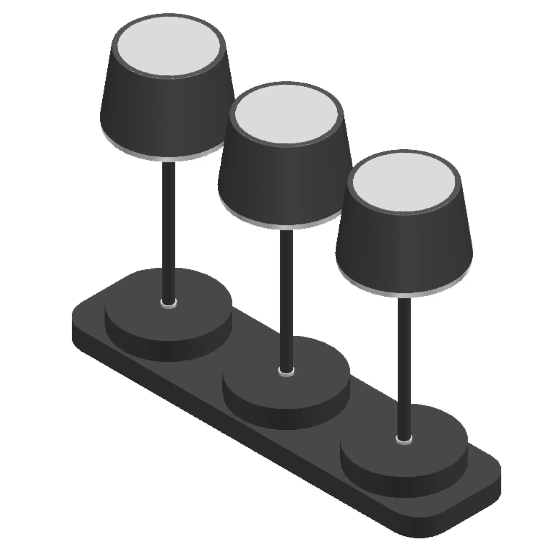 Tischleuchte Set, Gardo