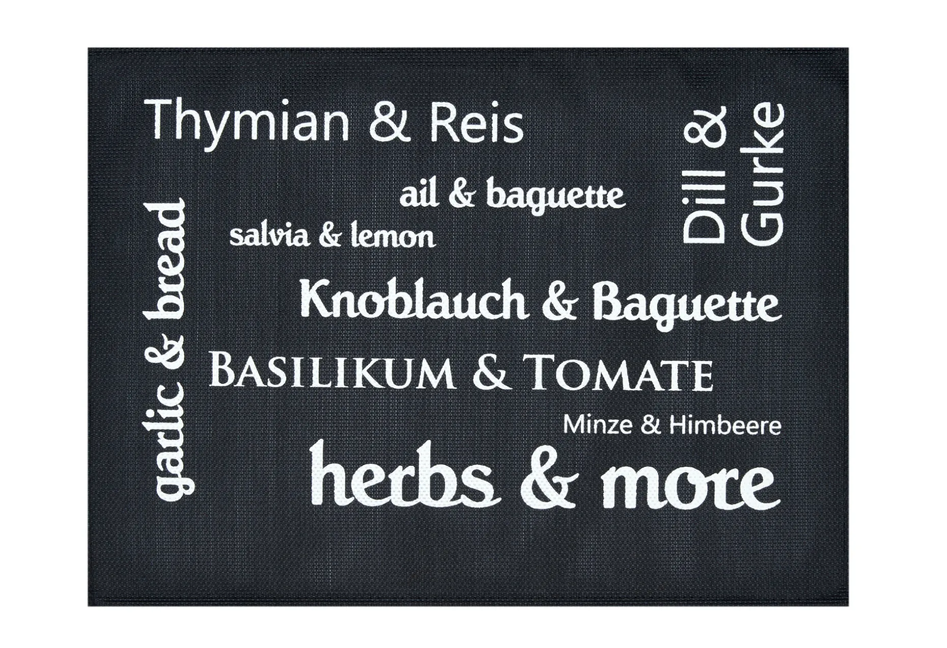 Tischset, Herbs & More