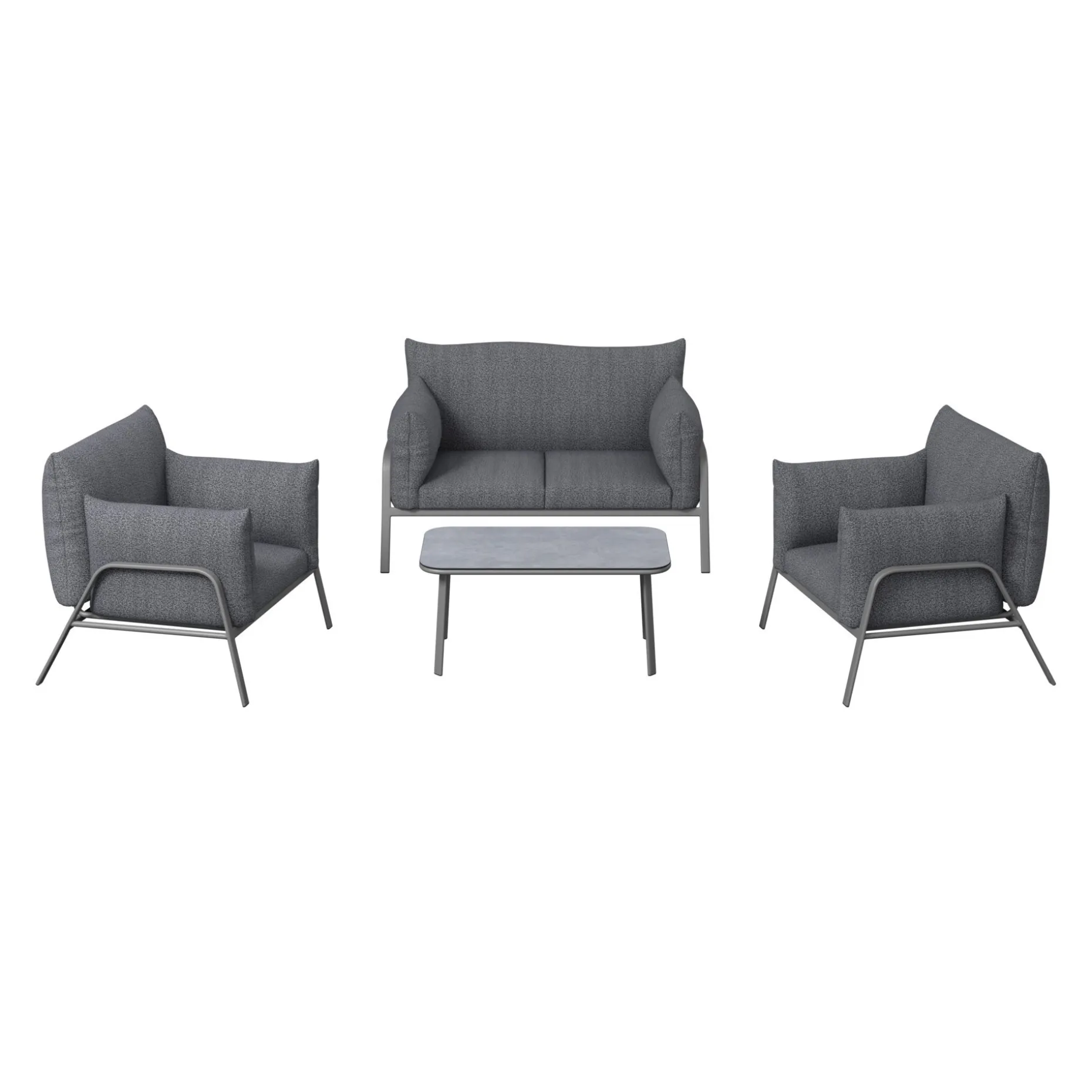 4-tlg, Sofa-Set, Mailand