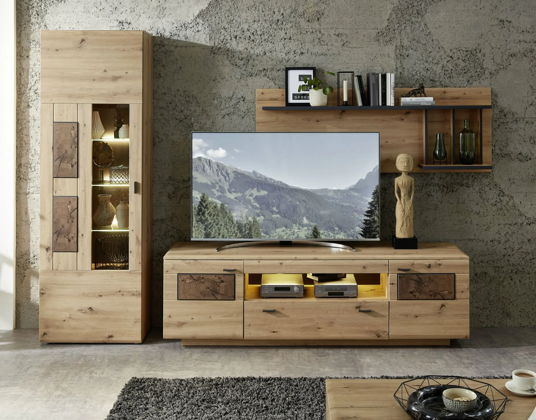TV-/Wohnlösung, Madera