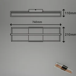 Wand- und Deckenleuchte, Nested