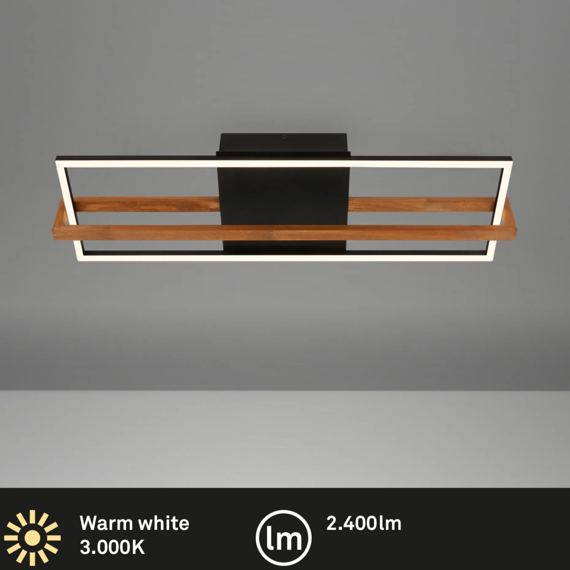 Wand- und Deckenleuchte, Nested