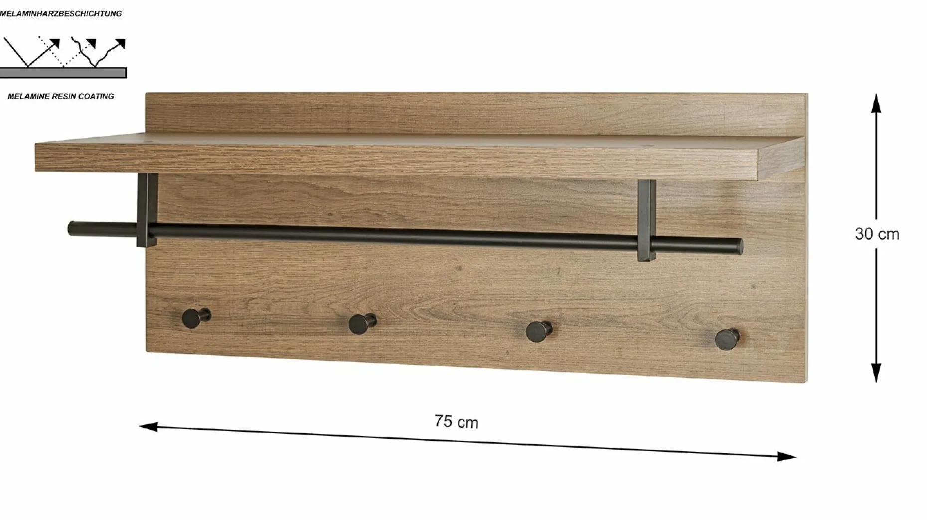 Wandgarderobe, 37144