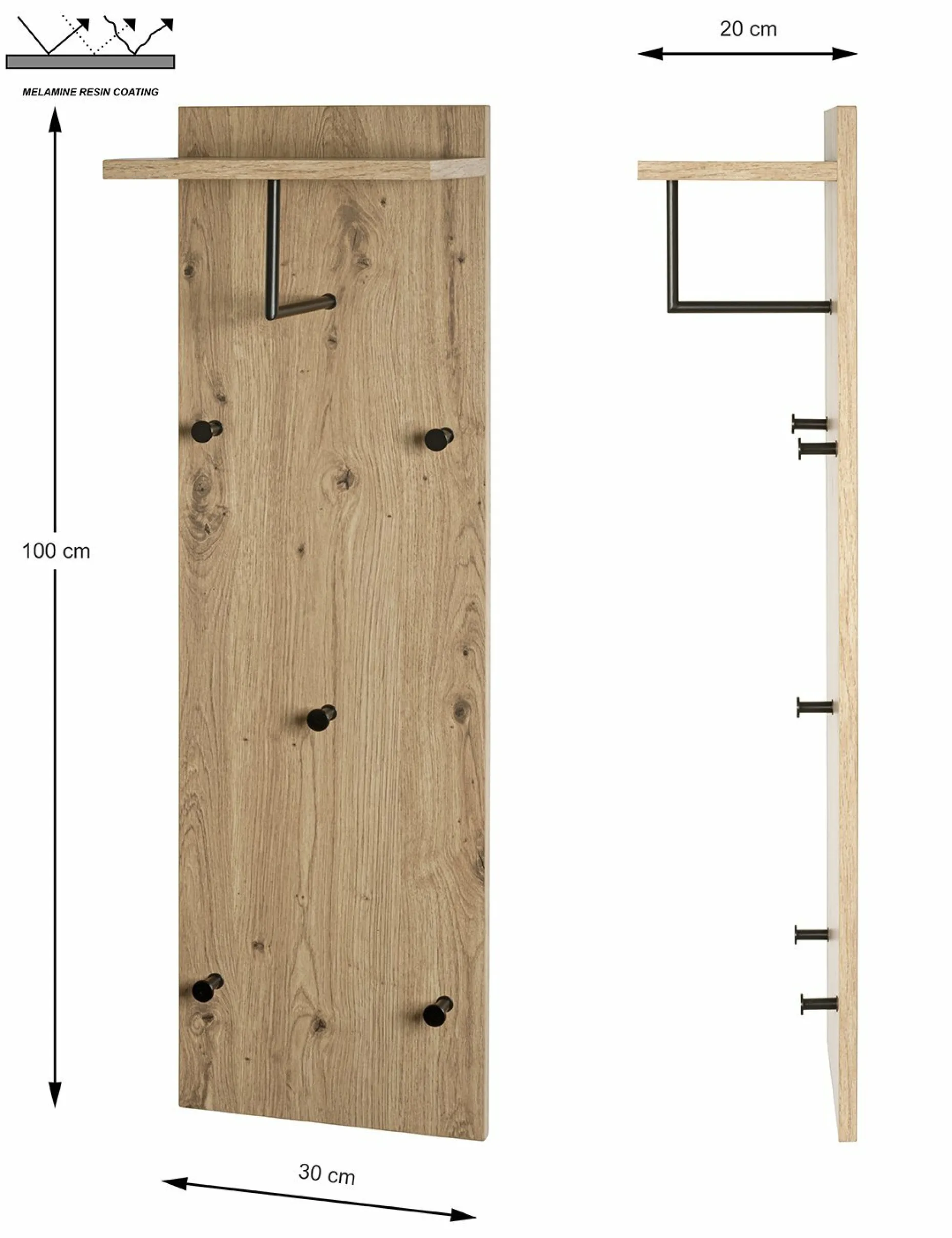 Wandgarderobe, 37448