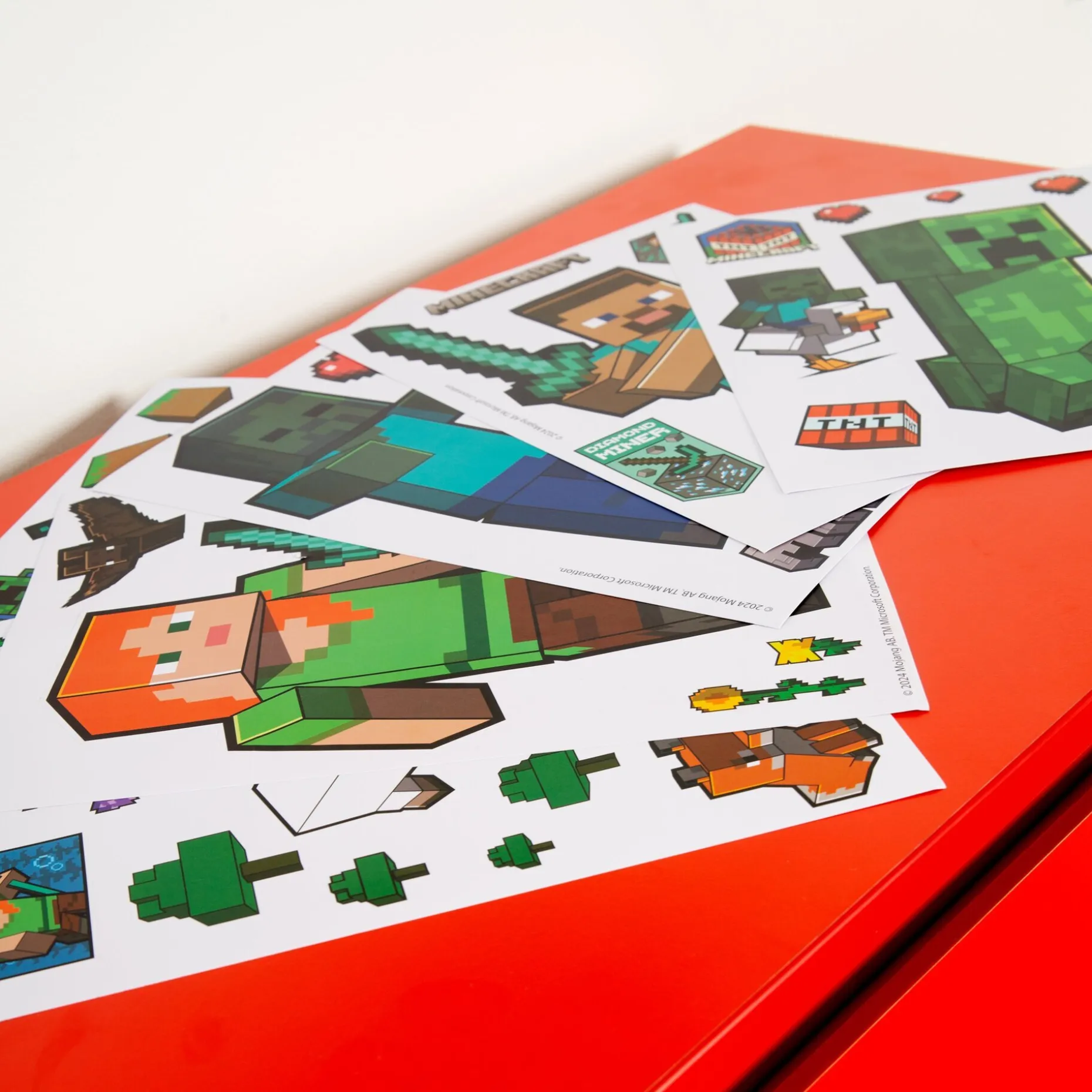 Wandtattoos, Minecraft